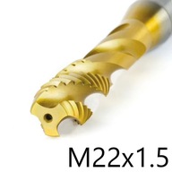 Strojový závitník na jemné závity M22x1,5 HSS-E