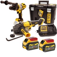 COMBO 2 DCD999 + DCG418 2x6Ah DeWALT DCK2016T2 54V