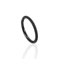 Black Clicker Wheel Steel Ch. 316L Helix 1,2/8