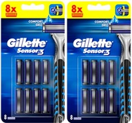 Senzorové vložky Gillette Blue 3 16 ks