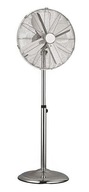 Volteno podlahový ventilátor, 230V 50W, chróm, priemer 40cm