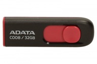 DashDrive Classic C008 32GB USB2.0 kľúč, čierno-červený