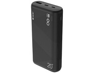 Powerbanka Amos 20000mAh QC3.0-PD20W BK black Tracer