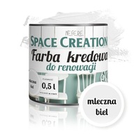 Biela kriedová farba na renováciu nábytku Chalk Paint