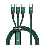 Kábel Baseus USB-C 3v1 Rapid Series 20W 1,5m