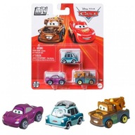 Mattel - MikroCars 3 balenie Professor Z, Złomek a Liliana Lifting HLL67