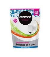 Ecozone Brilliance tablety do umývačky riadu 25 ks.