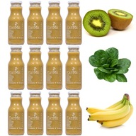 100% kiwi pena špenát banán BEZ CUKRU 12x250ml NFC