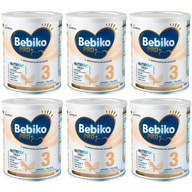 Bebiko PRO+ 3 upravené mlieko po 1 roku 6x 700 g