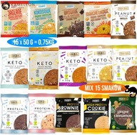 FRANK&OLI COOKIE KETO VEGAN BEZ CUKRU ZMES CHUTÍ 15x50 750G