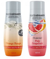 Sirup x2 Ovocný koncentrát SodaStream BEZ CUKRU