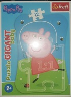 Trefl Obrie puzzle 12 dielikov Peppa Baby 91811