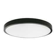 Okrúhle LED stropné svietidlo V-TAC 24W IP44 30cm Čierne