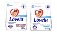 Lovela BABY Prací prášok 2x 1,3kg Farba Biela