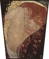 Obrazovka Danae Gustav Klimt