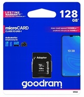 PAMÄŤOVÁ KARTA GOODRAM 128 GB MICRO SD XC CLASS 10