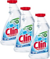 Clin Anti-fog liquid na okenné sklá, 3 x 500 ml zásob