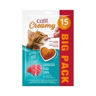 Catit Krémová tuniaková pochúťka BIG PACK 15x10g