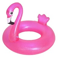 Nafukovací plážový kruh Pink Flamingo 106 cm