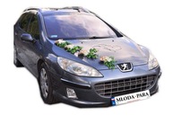 NOVINKA NA TRHU Svadobná dekorácia na auto 310