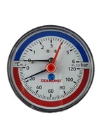 DIAMANTOVÝ termomanometer 80 1/2