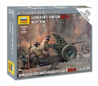 1:72 Nemecká protitanková zbraň Pak 36 s posádkou