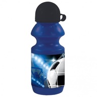 Modrá plastová školská fľaša na vodu BALL