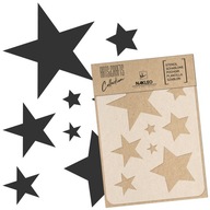 Šablóna DIY SCRAPBOOKING / A4 / STARS – SKY