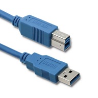 Qoltec USB 3.0 kábel tlačiarne A samec | B muž