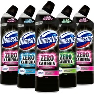 Domestos Zero Stone Mix čistiaci gél na toalety 5x750ml