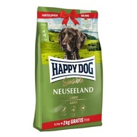 HAPPY DOG SUPREME NEUSEELAND NOVÝ ZÉLAND VEĽKÁ TAŠKA 12,5 kg + 2 kg