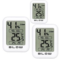 3X METEOROLOGICKÁ STANICA POČASIE HYGROMETER IZBOVÝ TEPLOMER SADA MINI MAGNETOV