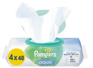 PAMPERS HARMONIE AQUA VLHČENÉ Utierky 4x48