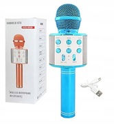 BEZDRÔTOVÝ REPRODUKTOR MIKROFÓNU KARAOKE BLUETOOTH!