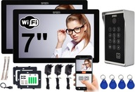 WiFi videovrátnik 2 monitory 7'' čierny 5TECH