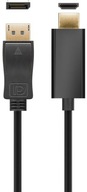 Kábel Goobay Gold Display Port na HDMI - 1m