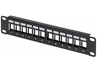 PATCH PANEL KEYSTONE PP10-12/K 10