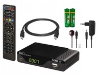 DVB-T2 H.265 HEVC EMOS J6014 EM190-S dekodér tuner + HDMI KÁBEL 1,2 m