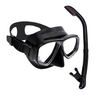 Potápačský set TUSA maska ​​+ šnorchel čierny