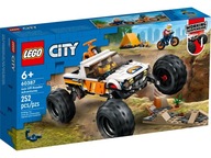 LEGO 60387 Ter Car Adventures. s pohonom 4x4