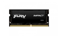 DDR4 FURY Impact SODIMM pamäť 16GB (1*16GB)/2666 CL16 Kingston