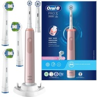 Elektrická zubná kefka Oral-B Pro 3 3400N Sensitive Clean Pink