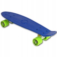 Modrý plastový skateboard Enero 22 palcov