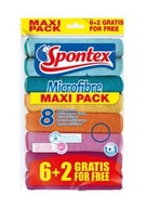 Spontex utierka z mikrovlákna 6+2ks 19700052..