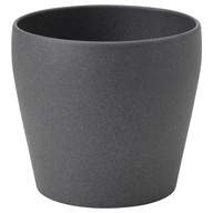 POKRYT NA KVETINÁČ IKEA PERSILLADE TMAVO SIVÁ 15 CM