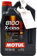 MOTOROVÝ OLEJ MOTUL 8100 X-CESS 5W-40 5L