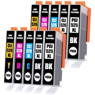 10x XL ATRAMENTY PRE CANON PIXMA IP4850 IP4950 MG5150 MG5350 MG5250