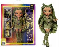 Módna bábika Rainbow High S23 – Camo Green (zelená)