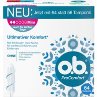 OB PRO COMFORT MINI TAMPÓNY 64 ks