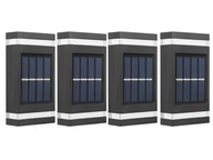 4x SOLAR LED Elevation Lamp Denný/Nočný senzor